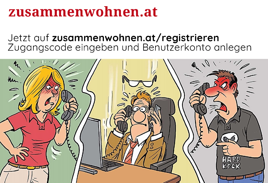 Titelbild Plattform zusammenwohnen.at Titelbild Plattform zusammenwohnen.at